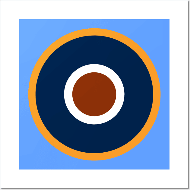 RAF Roundel Type C1 Wall Art by Lyvershop